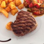 Comer carne a la brasa sierra norte